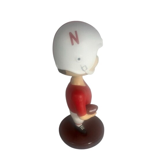 VTG Nebraska NU Football Bobbin Head - First In A Limited Series 2001 With Box - Picture 7 of 16